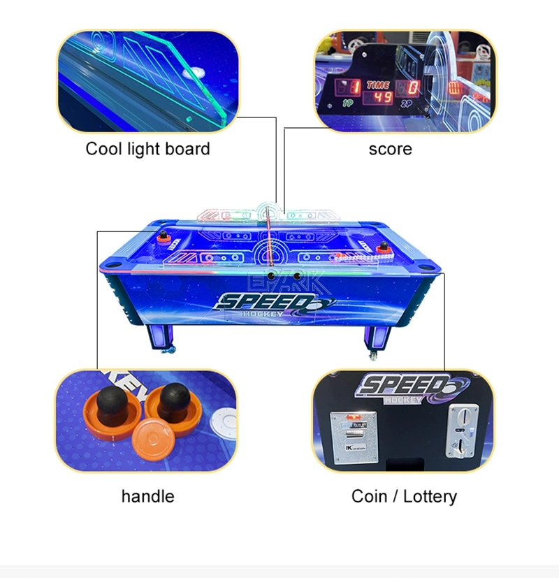 Coin Pusher Classic Sport Air Hockey Table Pool Table Multiplayer Amusement Game